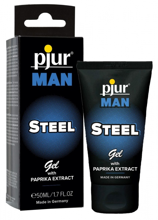 Эрекционный гель для пениса pjur MAN Steel Gel - 50 мл. - Pjur - купить с доставкой в Рязани