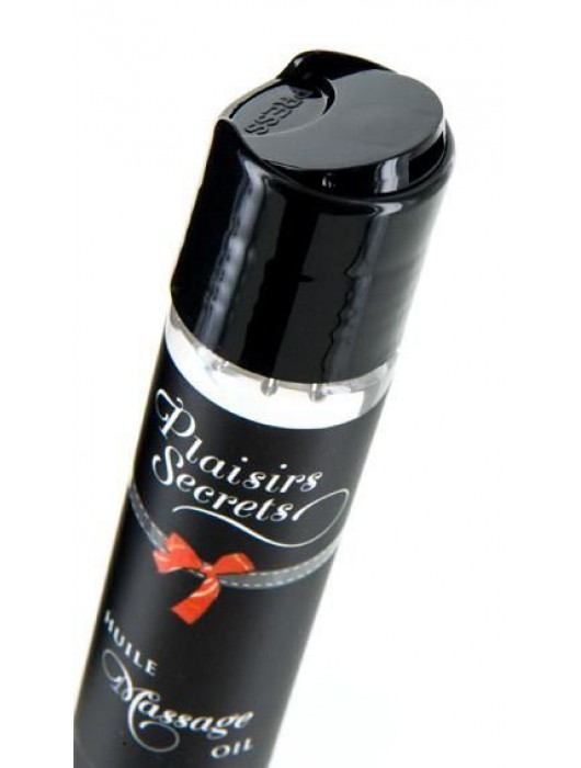 Массажное масло с ароматом кокоса Huile de Massage Gourmande Coco - 59 мл. - Plaisir Secret - купить с доставкой в Рязани