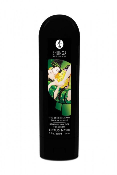 Интимный гель для пар, усиливающий наслаждение, Lotus Noir - 60 мл. - Shunga - купить с доставкой в Рязани