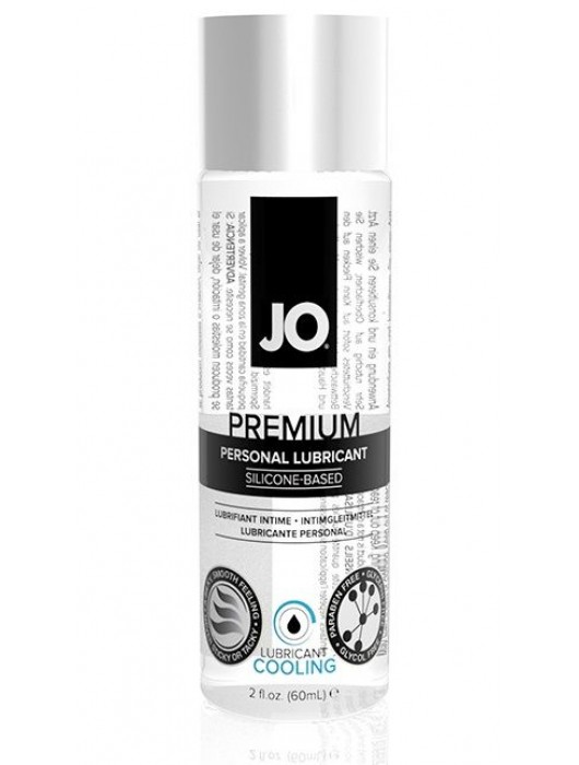 Охлаждающий лубрикант на силиконовой основе JO Personal Premium Lubricant Cooling - 60 мл. - System JO - купить с доставкой в Рязани