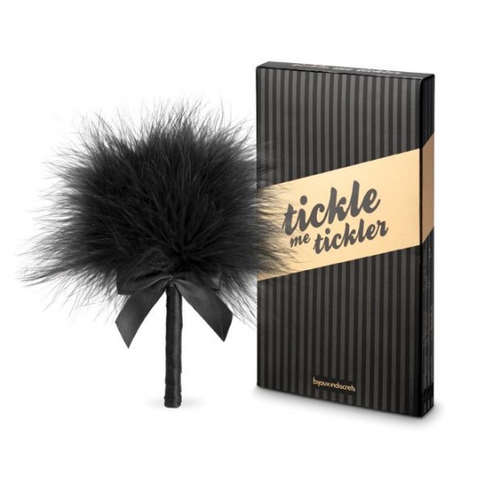Пуховка для эротических игр Tickle Me Tickler - Bijoux Indiscrets - купить с доставкой в Рязани