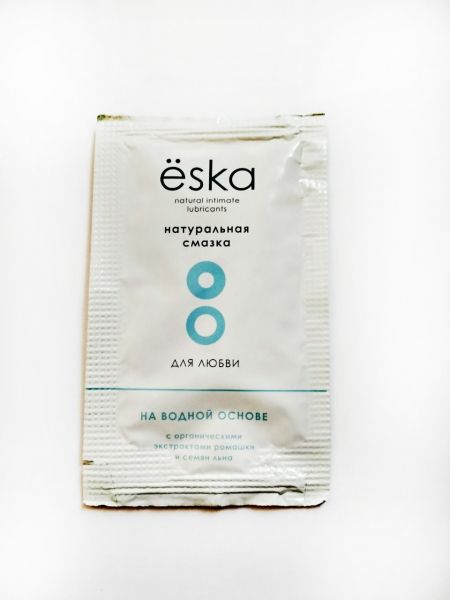 Натуральный лубрикант на водной основе Ёska - 7 мл. - Eska - купить с доставкой в Рязани