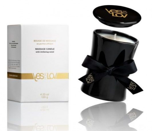 Массажная свеча Titillating Massage Candle - 120 мл. - YESforLOV - купить с доставкой в Рязани