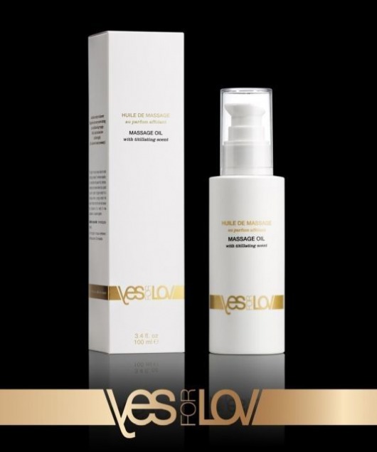 Массажное масло TITILLATING MASSAGE OIL - 100 мл. - YESforLOV - купить с доставкой в Рязани