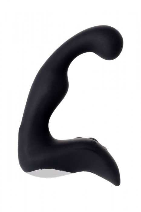 Чёрный изогнутый вибростимулятор простаты Erotist - Erotist Adult Toys - в Рязани купить с доставкой