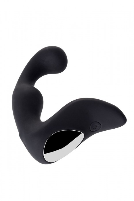 Чёрный изогнутый вибростимулятор простаты Erotist - Erotist Adult Toys - в Рязани купить с доставкой