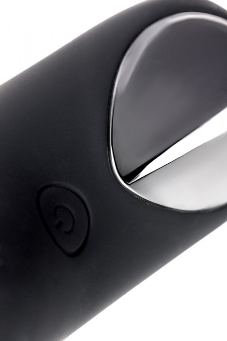 Чёрный изогнутый вибростимулятор простаты Erotist - Erotist Adult Toys - в Рязани купить с доставкой