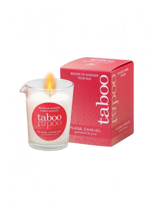 Массажное аромамасло с афродизиаками для женщин RUF Taboo Plaisir charnel - 60 гр. - RUF - купить с доставкой в Рязани