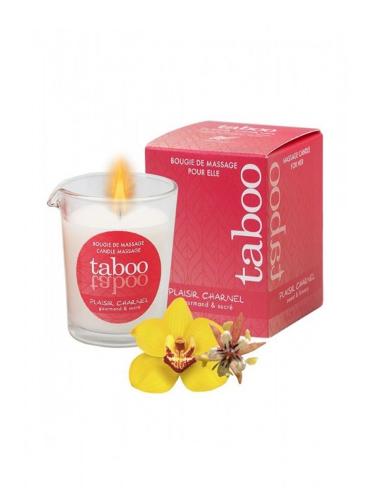 Массажное аромамасло с афродизиаками для женщин RUF Taboo Plaisir charnel - 60 гр. - RUF - купить с доставкой в Рязани