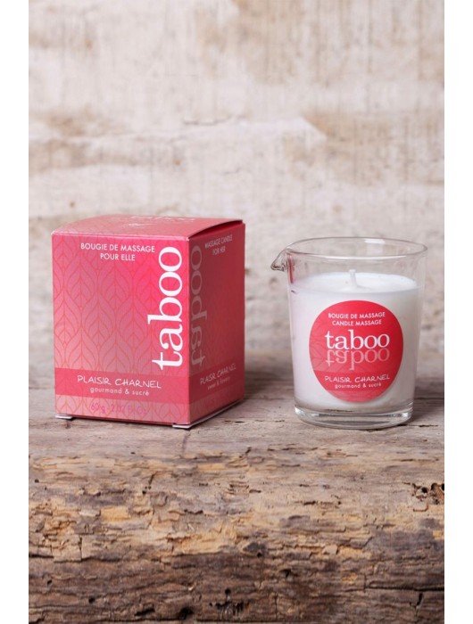 Массажное аромамасло с афродизиаками для женщин RUF Taboo Plaisir charnel - 60 гр. - RUF - купить с доставкой в Рязани