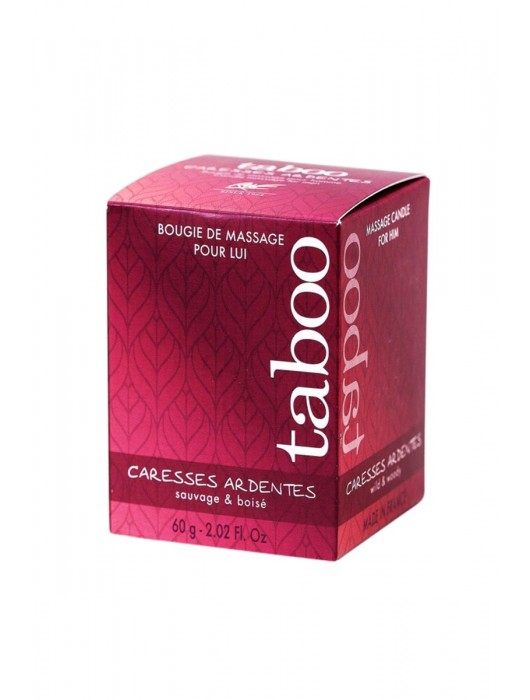 Массажное аромамасло с афродизиаками для мужчин RUF Сaresses ardentes - 60 гр. - RUF - купить с доставкой в Рязани