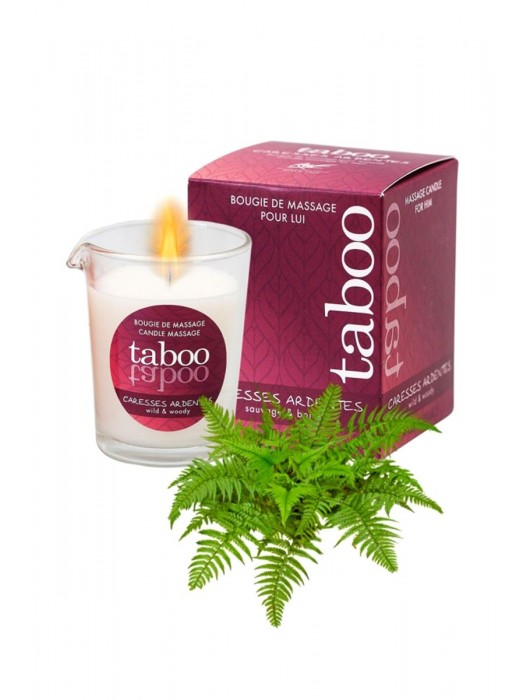 Массажное аромамасло с афродизиаками для мужчин RUF Сaresses ardentes - 60 гр. - RUF - купить с доставкой в Рязани