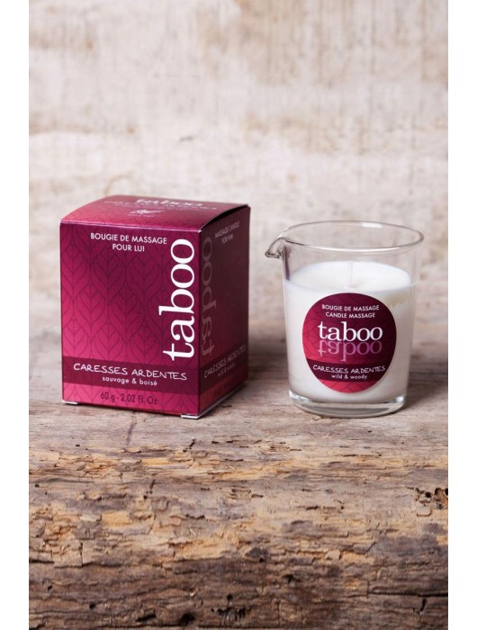 Массажное аромамасло с афродизиаками для мужчин RUF Сaresses ardentes - 60 гр. - RUF - купить с доставкой в Рязани