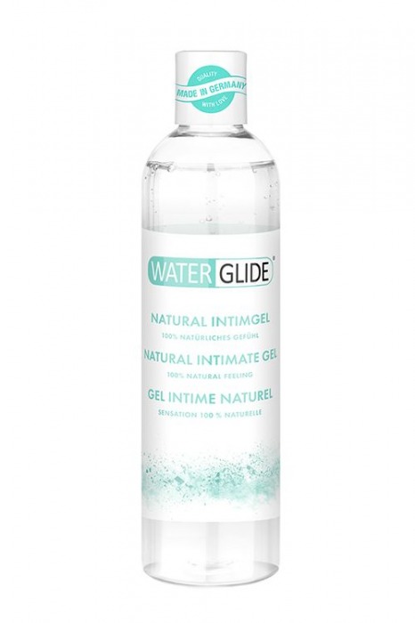 Лубрикант на водной основе с пантенолом NATURAL INTIMATE GEL - 300 мл. - Waterglide - купить с доставкой в Рязани