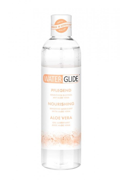 Лубрикант на водной основе с алоэ вера NOURISHING - 300 мл. - Waterglide - купить с доставкой в Рязани