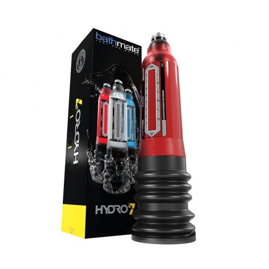 Красная гидропомпа HYDRO7 - Bathmate - в Рязани купить с доставкой