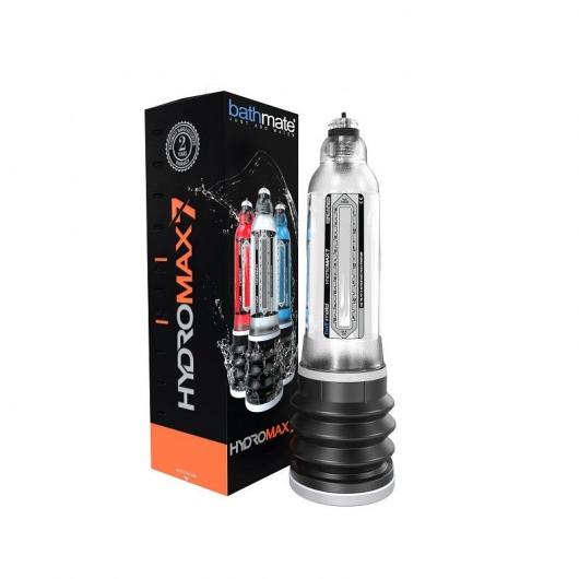 Прозрачная гидропомпа HydroMAX7 - Bathmate - в Рязани купить с доставкой