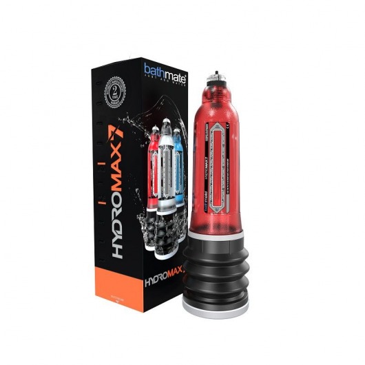 Красная гидропомпа HydroMAX7 - Bathmate - в Рязани купить с доставкой