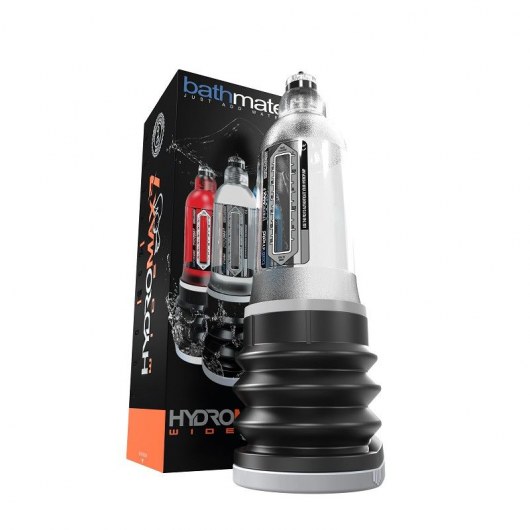 Прозрачная гидропомпа HydroMAX7 Wide Boy - Bathmate - в Рязани купить с доставкой