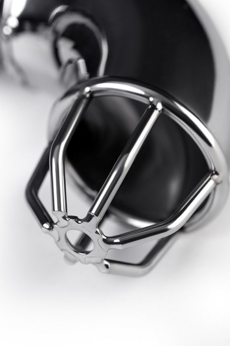 Серебристый мужской пояс верности TOYFA Metal - ToyFa - купить с доставкой в Рязани