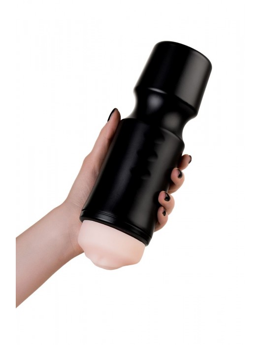 Мастурбатор-ротик A-Toys в черной колбе - A-toys - в Рязани купить с доставкой