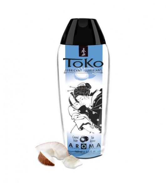 Интимный гель TOKO Cononut Water с ароматом кокоса - 165 мл. - Shunga - купить с доставкой в Рязани