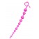 Розовая силиконовая анальная цепочка Long Sweety - 34 см. - ToyFa в Рязани Розовая силиконовая анальная цепочка Long Sweety - 34 см. - ToyFa