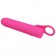Розовый мини-вибромассажер с кольцом Ladon - 13,5 см. - Baile купить в Рязани с доставкой в Orgasmix.ru Розовый мини-вибромассажер с кольцом Ladon - 13,5 см. - Baile
