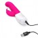 Розовый вибромассажер для G-точки Come hither G-Spot Rabbit - 24,5 см. - Rabbit Essentials купить в Рязани с доставкой в Orgasmix.ru Розовый вибромассажер для G-точки Come hither G-Spot Rabbit - 24,5 см. - Rabbit Essentials